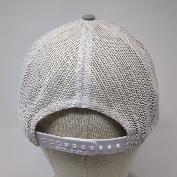Big Tex Trailers Snapback Trucker Hat Gray One Size Mesh Back Richardson - Picture 5 of 9